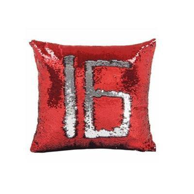 two way sequin cushion